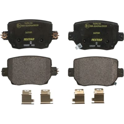 Remblokset TEXTAR 2637201, achter