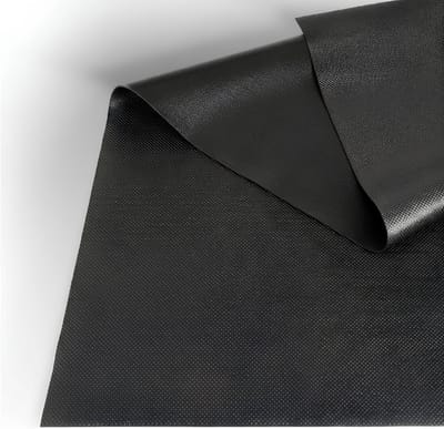 KAD® Antislipmat - Universele Antislip Vuilmat 120x100cm Waterdicht - Multifunctionele Ladematten Gaas - Multifunctionele Antislip Gripmat - Zwart - 100cm x 120cm x 3cm