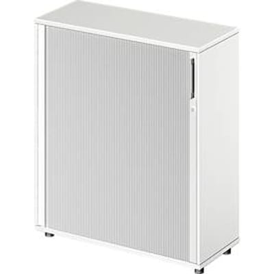 Schäfer Shop Genius TETRIS WOOD rolluikkast, 3 OH, B 1000 mm, hoogte incl. glijders, wit