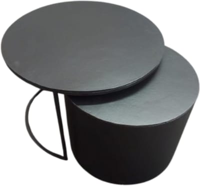 Starfurn - Salontafel Luna - Zwart - 75x75x45 cm