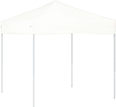 Inklapbare Partytent 200x200 cm Wit - Flexibele Tent voor Tuin en Buitenactiviteiten