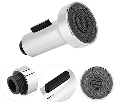 Dailygoods- Sproeikop 2 functies - Keukensproeikop - Afneembaar - G1/2 inch - Hoogwaardig ABS - Duurzaam en roestbestendig - Keukenkraan