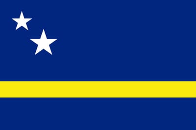 Vlag Curacao 300x450cm