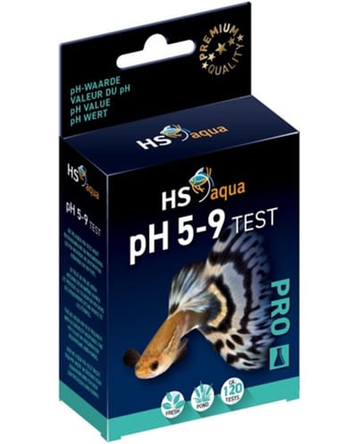 HS Aqua pH 5-9 Test Pro – Precieze pH-meting – Voor Zoet- en Zeewateraquaria