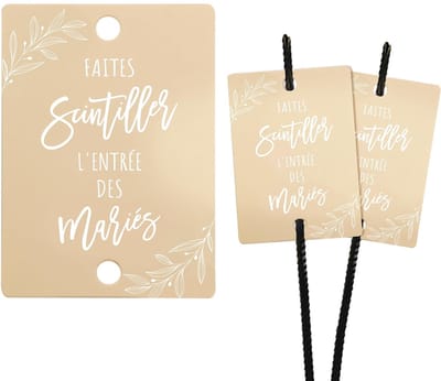 Dailygoods- Label 100 Stuks - Bruin Karton - Decoratie Huwelijk - Hanglabels - Cadeau Gasten - Afmeting 5cm x 7cm - Weddinglabels