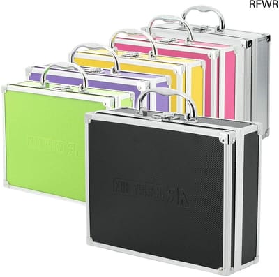 RFWR® Kleine Aluminium Koffer Gereedschapskoffer - Compact en Duurzaam 260x210x80mm