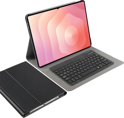Just in Case tablet Hoes met Toetsenbord geschikt voor Samsung Galaxy Tab S11 Ultra - QWERTZ Bluetooth Keyboard Case - Zwart