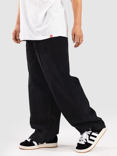 Empyre Sk8 Ultra Wide Cord Broek zwart