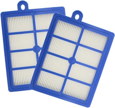 HEPA Filter - Vervangende - 2 stuks - Geschikt voor Philips en Electrolux - Stofzuiger Onderdelen - Vervangt - Standaard Filter - Premium Kwaliteit - Blauw - Voor Mensen met een Allergie