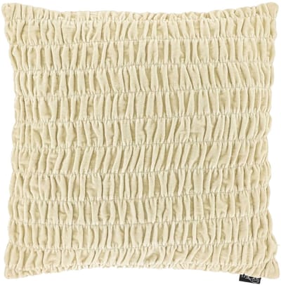Unique Living Sierkussen Marjo - Velvet - Creme - 45x45 cm (BxD) - Dove White