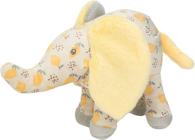 Happy Horse Olifant Emmett Knuffel 15 cm - Grijs/Geel - Baby knuffel