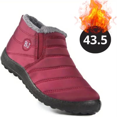 Nivard Snowboots - Sneeuwschoenen - Sneeuwboots - Dames - Wintersport - Ski - Skischoenen - Rood - 43.5 - Laag