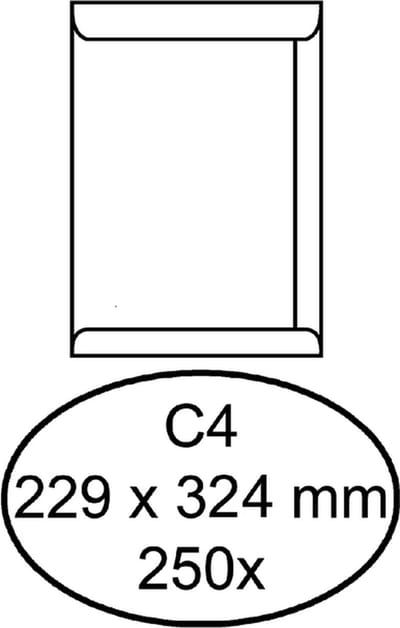 Envelop quantore akte c4 229x324 120gr wt