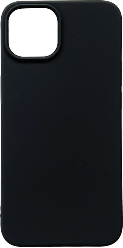Casemania Hoesje Geschikt voor Apple iPhone 14 - Zwart - Extra Stevig Siliconen Back Cover