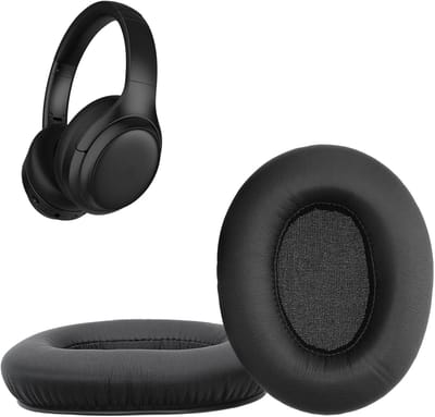 kwmobile 2x oorkussens geschikt voor TaoTronics BH060 - Earpads voor koptelefoon in zwart