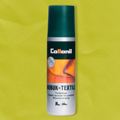 Collonil Nubuck + Textile | Frist kleuren op | Geschikt voor: Suède, Nubuck & Textiel | Kleur: Limone | 100ml