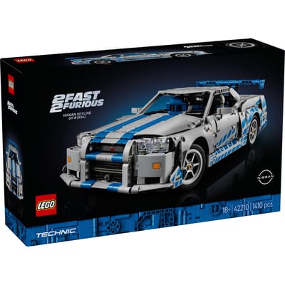 LEGO Technic LEGO® TECHNIC 42210 2 bijna 2 Furious Nissan Skyline GT-R (R34) Flitzer