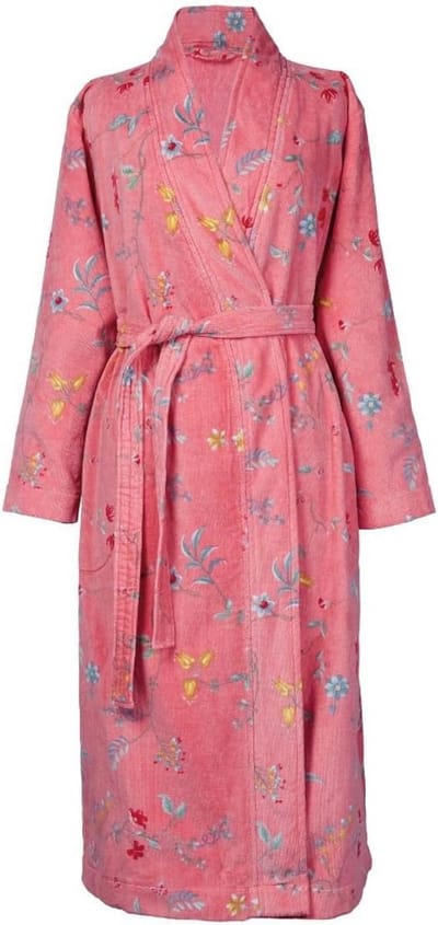 Roze Badjas Les Fleurs