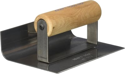 Beton Gereedschap - Afwerkspaan - Beton Afwerken - Houten Handvat - 6 x 4 Inch - Multicolor