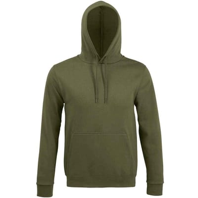 SOLS Unisex Snake Hoodie voor volwassenen (Leger)