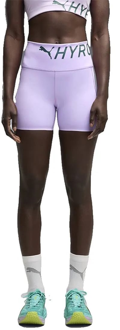 skinny fit sportshorts met labelprint model 'PUMA x HYROX PWRMODE 4'