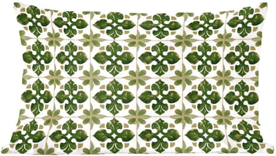Sierkussens - Kussentjes Woonkamer - 60x40 cm - Patroon - Tegel - Groen