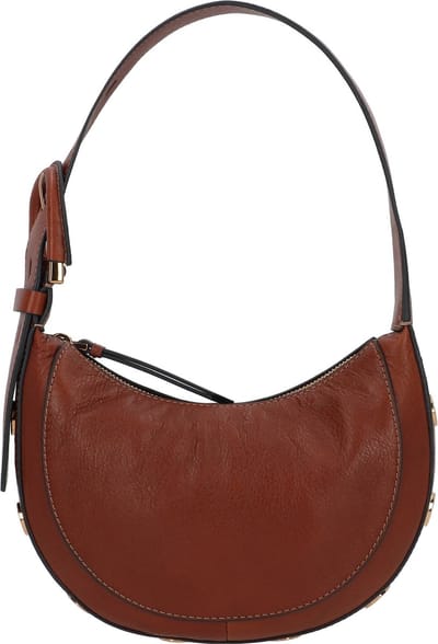 FOSSIL schoudertas Harwell Crescent Bag Brown bruine