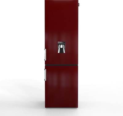 Nunki Large H2O – Koel-vriescombinatie – Waterdispenser – E-klasse – 268 liter – Burgundy Gloss