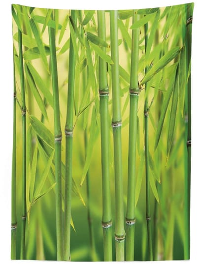 ABAKUHAUS Tafelkleed 140x170 Groen – Satijnmengsel, Machinewasbaar