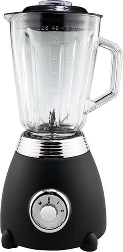 Swiss Pro+ Blender - 2 Snelheden - 1.5L - 850W - Zwart