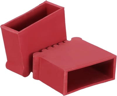 Rubberen Ladder Voeten - Ladder Dopjes - Veilig Werken - Universele Pasvorm - 9.2 x 9.1 x 3.7 cm - Rood