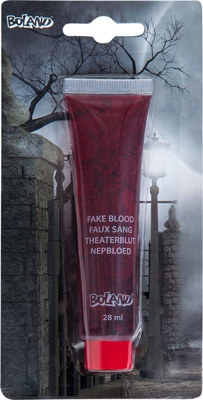 Boland - Tube nepbloed (M) - - Vloeibare schmink - Halloween, Carnaval, Themafeest - Halloween schmink - Horror