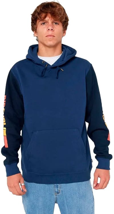 Rip Curl Surf Revival Station Hoodie Blauw S Man