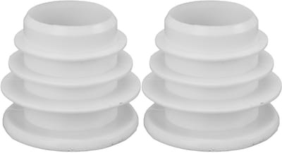 Dailygoods - Zwembadreiniger - Herbruikbare kegeladapter - Eenvoudige installatie - Silicone manchet - Geschikt voor skimmers - 2 stuks