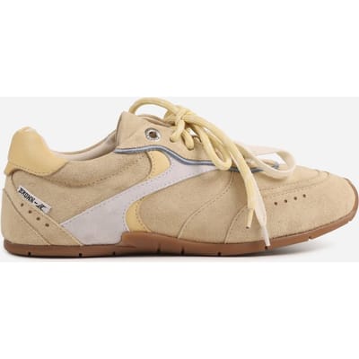 Bronx Myr-aa Sneaker Butter Yellow/off White Maat: 38 | Sneakers Outlet | Dames | Wit