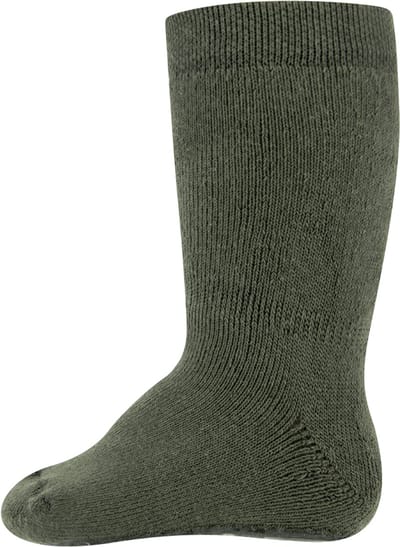 De Ewers Anti-Slip Sokken Olijf - Mt. 17 / 18