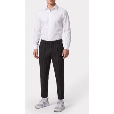 AllSaints Morte Trouser Black/grey Size: 31 | Tailored Pants Outlet | Heren | Zwart