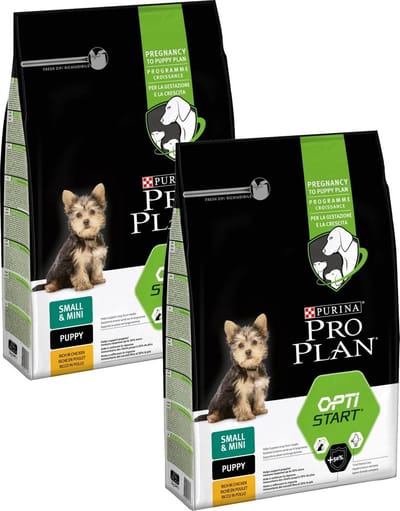 Pro Plan Dog Puppy Small & Mini Breed - Kip - Hondenvoer - 2 x 3 kg