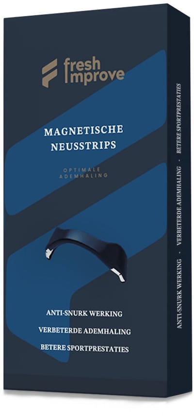 Fresh improve® Premium Magnetische Neusspreiders - Anti-snurk & Beter Ademen – 30 stuks - Navy Blue