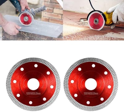 Tegeldoorslijpschijf - 125 x 22,23 mm - geschikt voor keramische tegels, graniet - geschikt voor haakse slijpers Ø 125 x 22,23
