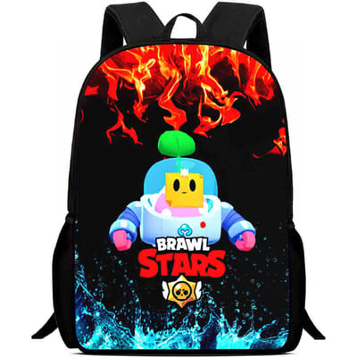 Sac à dos Brawl Stars Impression Haute Définition Multifonctionnel Léger
