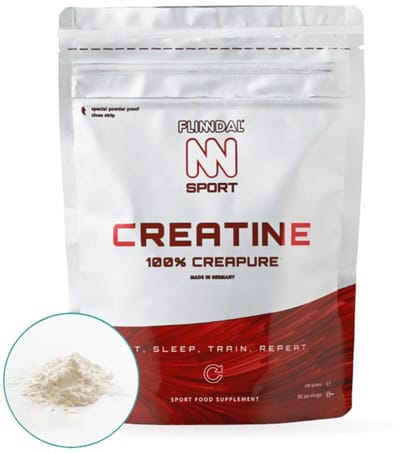 Flinndal Creatine - (NZVT gekeurd) - 100% Creapure - meest zuiverste vorm creatine monohydraat - 300 gram