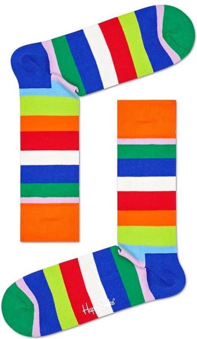 Happy Socks Stripe Socks, Maat 41/46