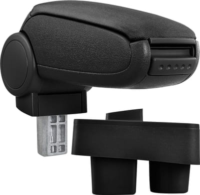 [pro.tec]® Armsteun-Skoda Roomster-Fabia II2007-stof-zwart