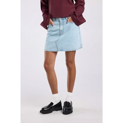 America Today Ryder Light Blue Maat: S | Mini Rokken Outlet | Dames | Blauw