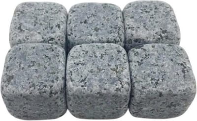 Whisky Stenen - Whiskey Stones - Grijs - In Geschenkzakje (6st)
