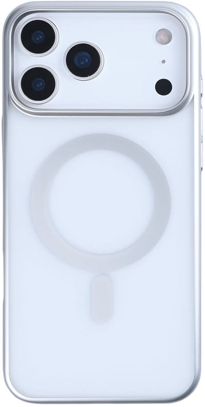 Rixus Instinct Mag Case For iPhone 17 Pro Silver