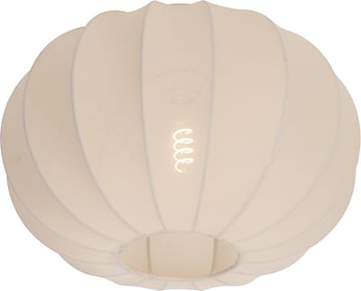 Olucia - DEBORAH - Plafondlamp - Wit - Vorm: Ovaal