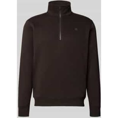 Sweatshirt met opstaande kraag
