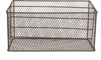 Clayre & Eef Brievenhouder 33x12x15/17 cm Bruin Metaal